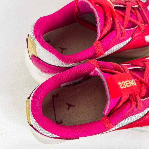 Nike Air Jordan 200E Sneakers Womens 7 Red Lace-Up Athletic Sneakers DH7381-606 - Picture 9 of 10